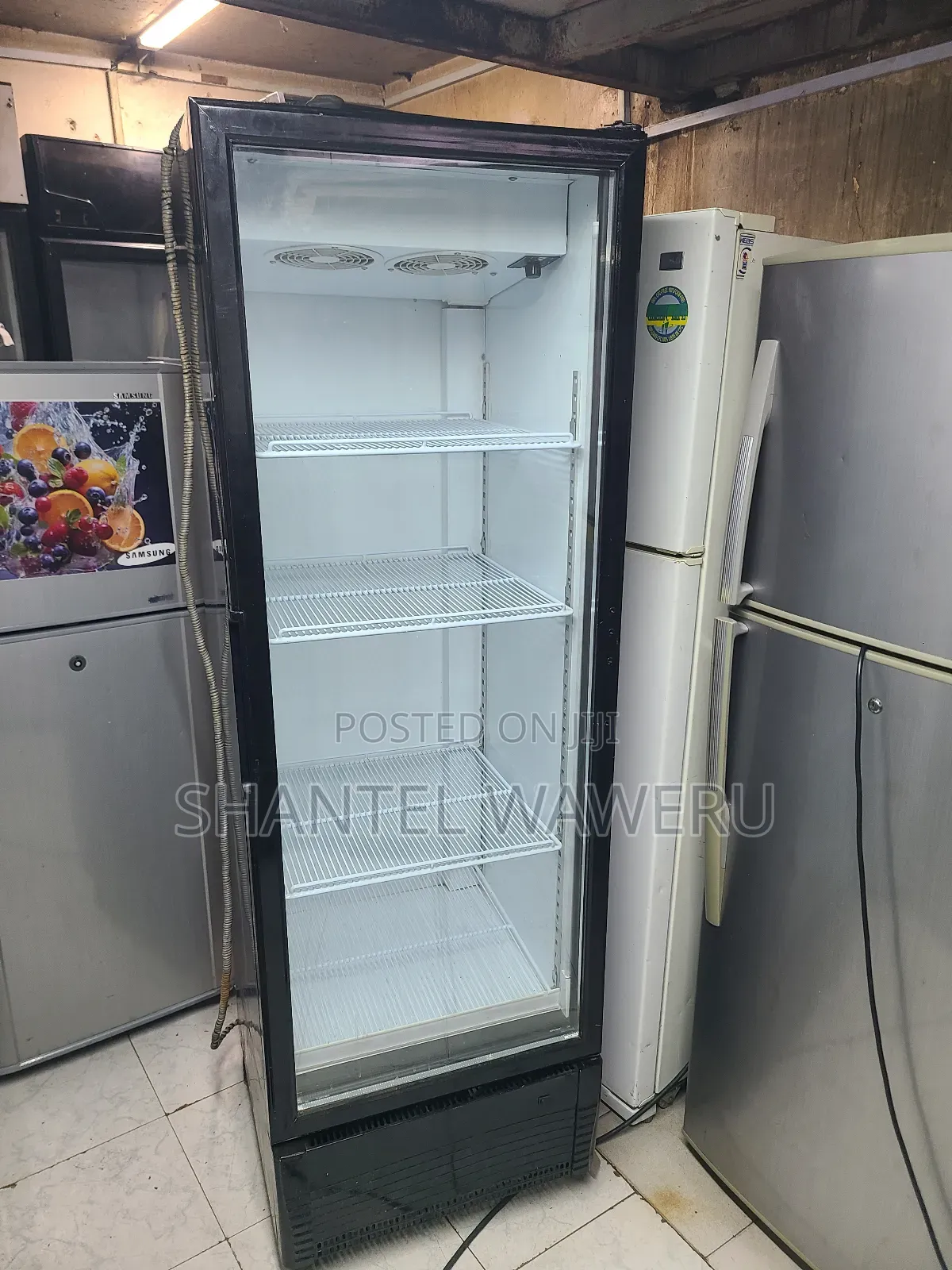Premier Showcase Refrigerator Display One.