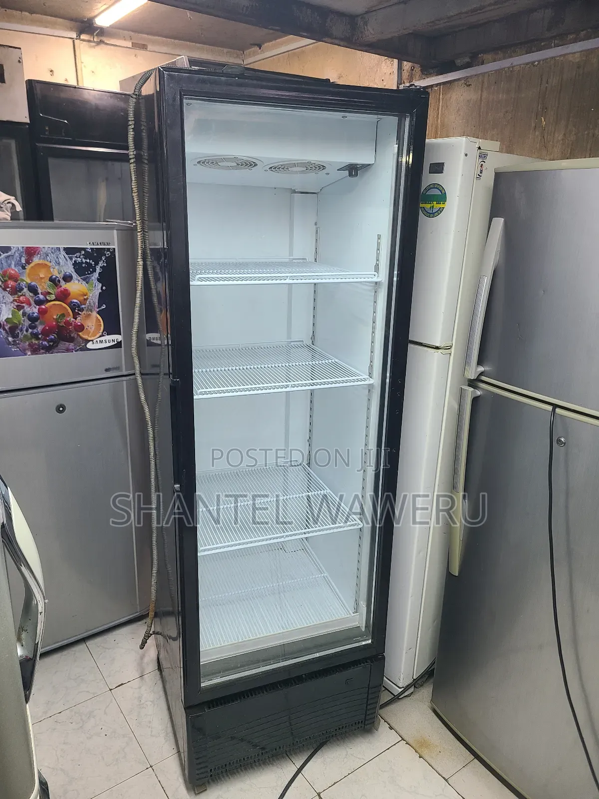 Premier Showcase Refrigerator Display One.