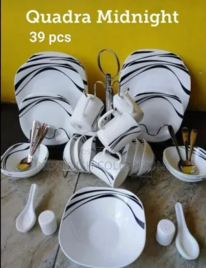 39 Pieces Quadra Dinner Set