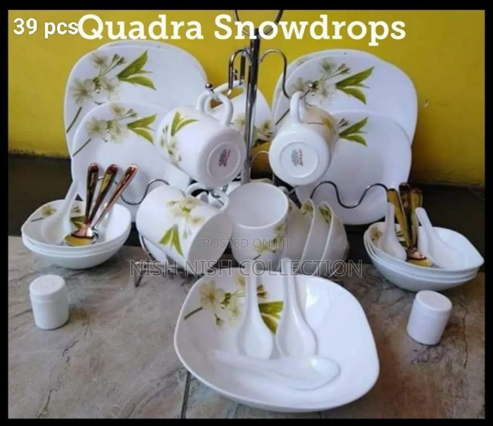 39 Pieces Quadra Dinner Set