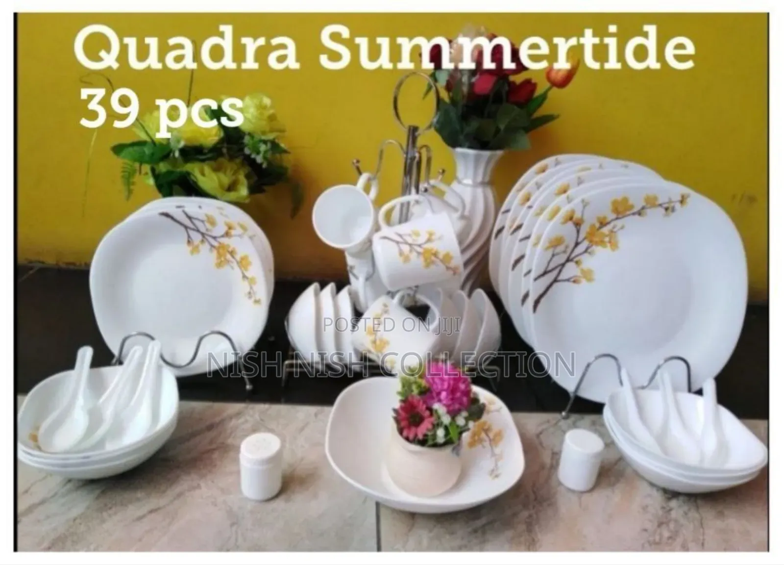39 Pieces Quadra Dinner Set