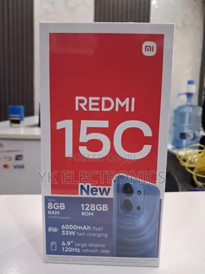 New Xiaomi Redmi 15C 4G 128 GB Blue