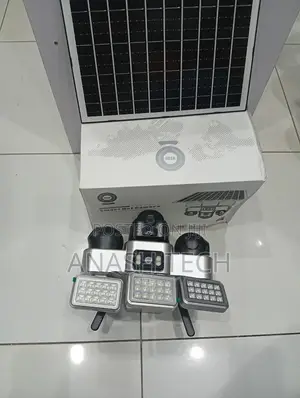 V380 Turbo 4g Simcard PTZ Tripple Lens With Lights Solar Camera