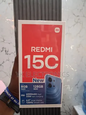 New Xiaomi Redmi 15C 4G 128 GB Blue
