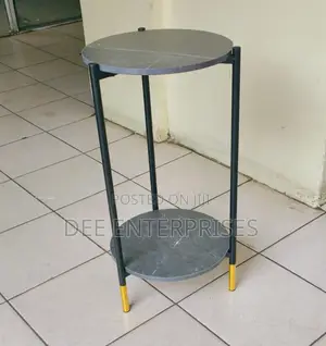 Classy Table With Marble Effect