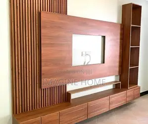 Modern Living With Elegant Fluted Wall Panels
