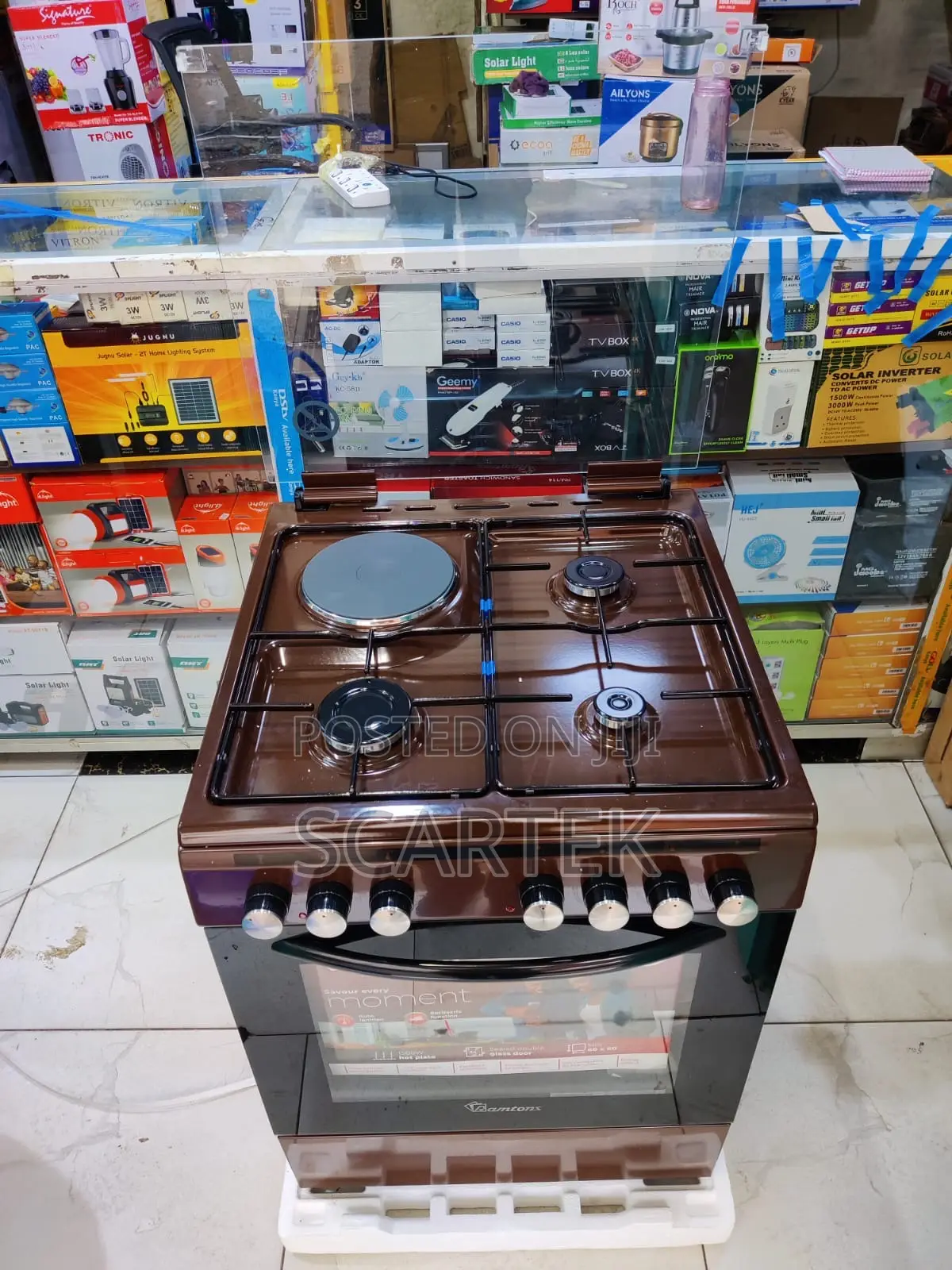 Ramtons Cooker 3g+1e 60x60cm Rc/605