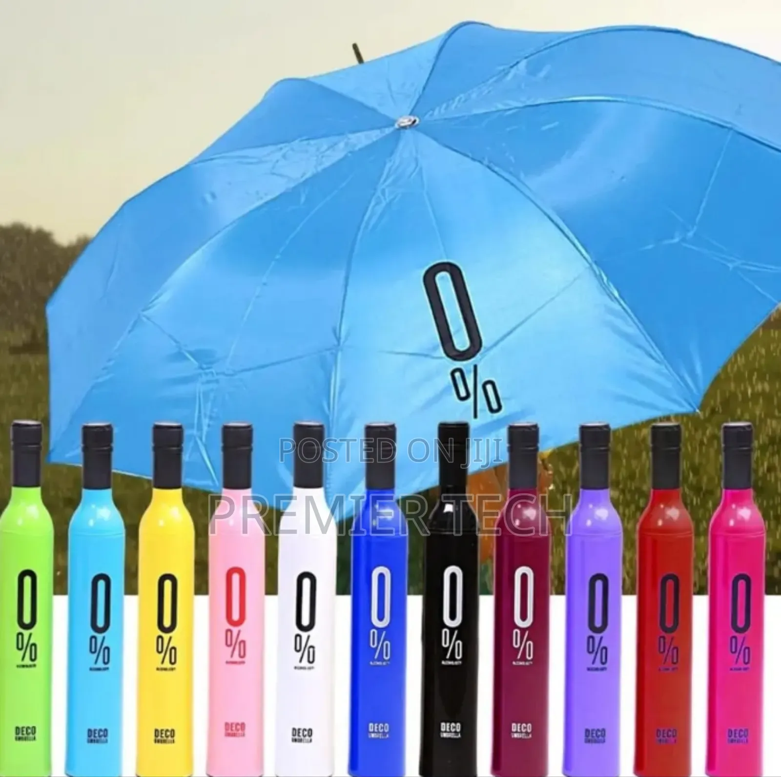 Wine Bottle Umbrella