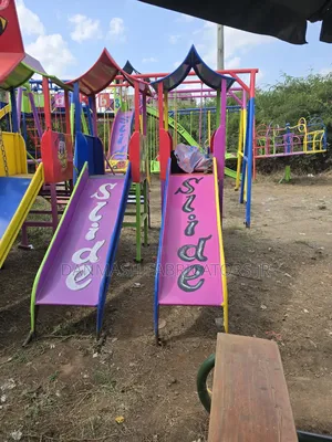 Toddler Single Slide – Safe Colorful