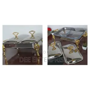 Golden Double Bowl 1.8lx2 Food Warmer