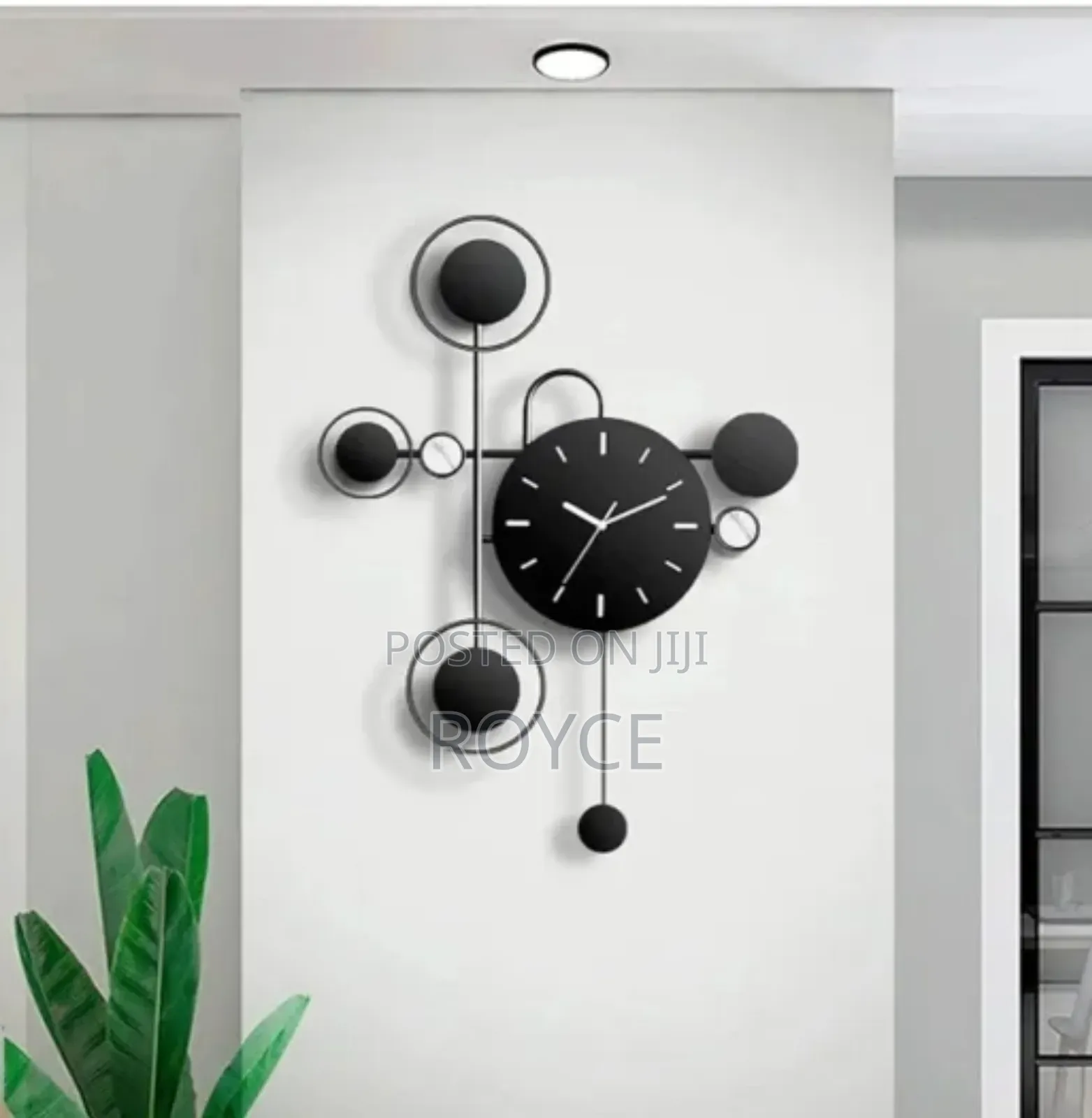 Creative Nordic Deco Wall Clock