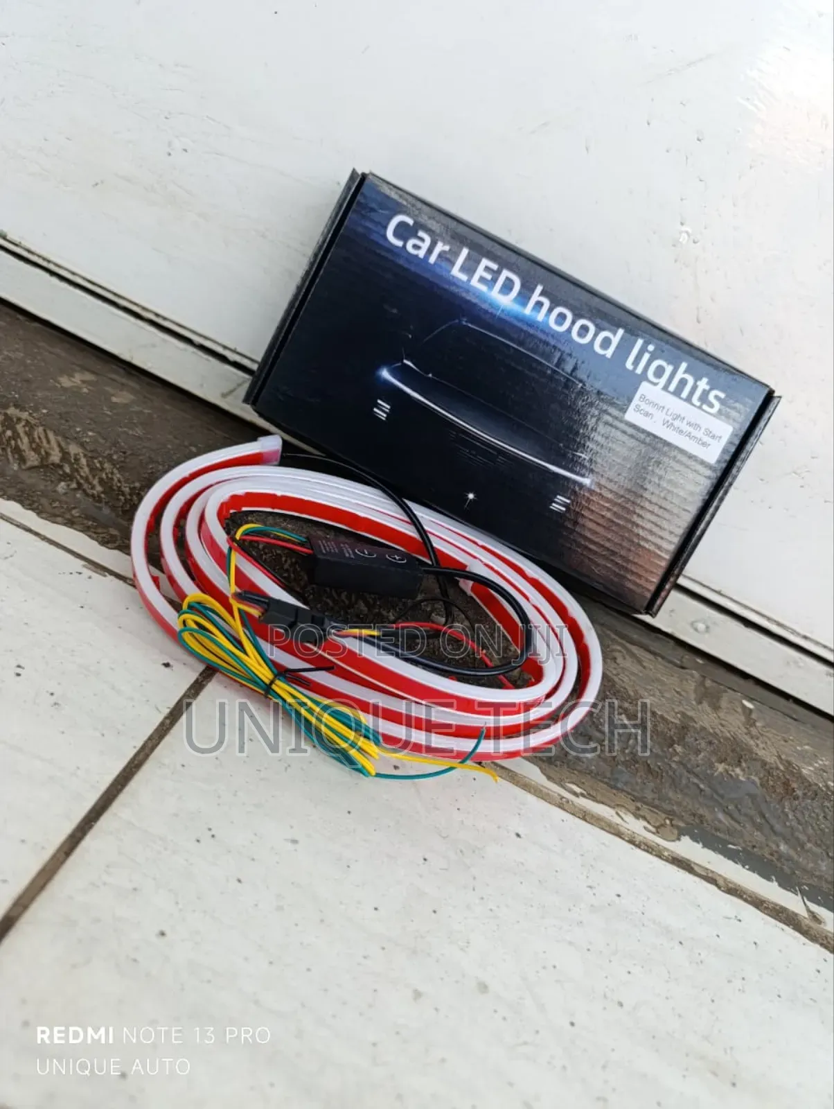 Car Bonnet 1.8m Led Strip Light With Built-in Indicators