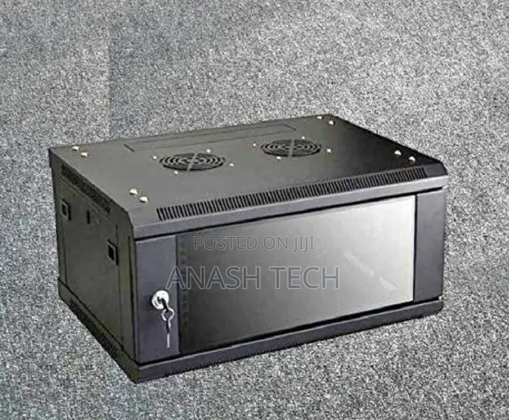 Lockable Steel-Framed Door 4u Wall Mount Network Server Data Cabinet