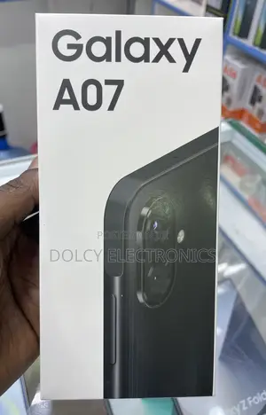 New Samsung Galaxy A07 4G 64 GB Black