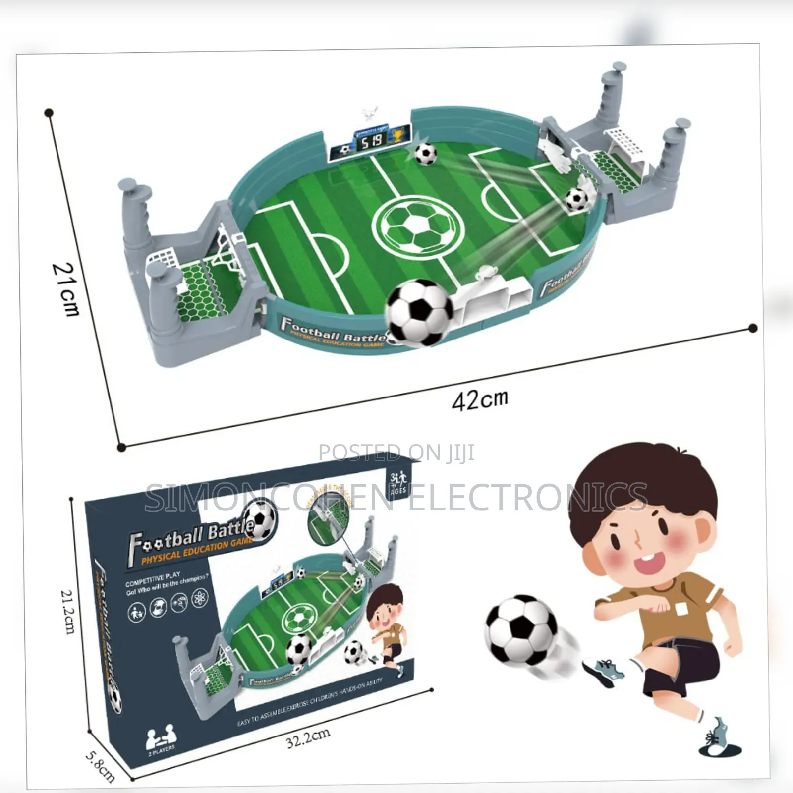 Mini Table Top Soccer Game Kit
