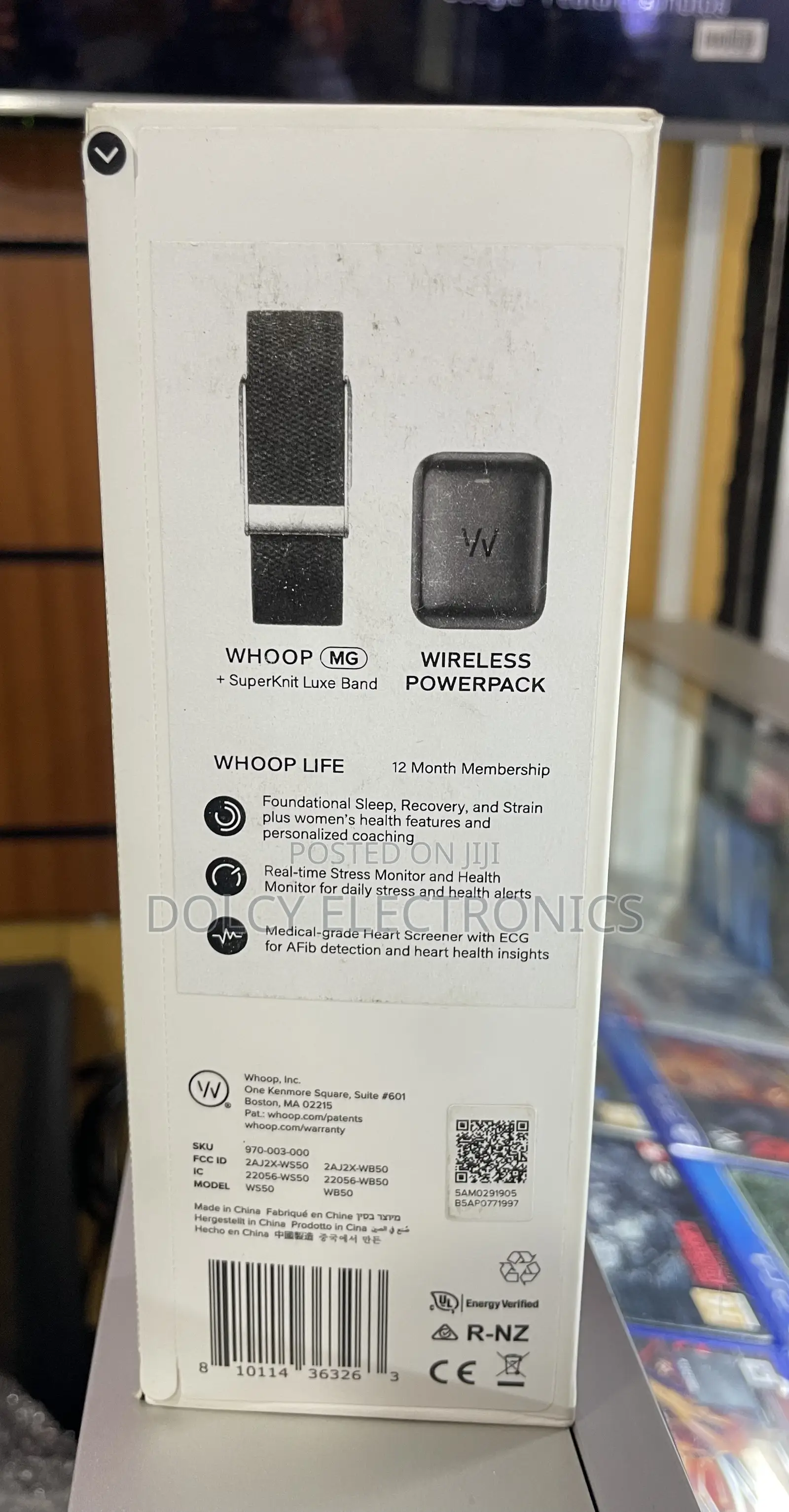 Whoop Mg Life Sensor