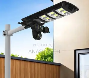 450w Watts Solar Street Light With 4g CCTV Camera