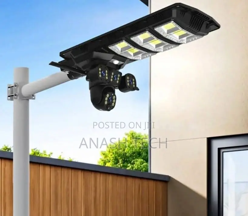 450w Watts Solar Street Light With 4g CCTV Camera