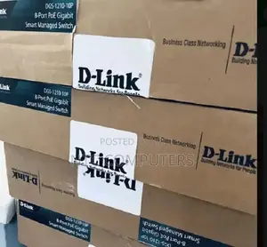 D-Link 10-Port Gigabit Smart Poe Switch (Dgs-1210-10p)