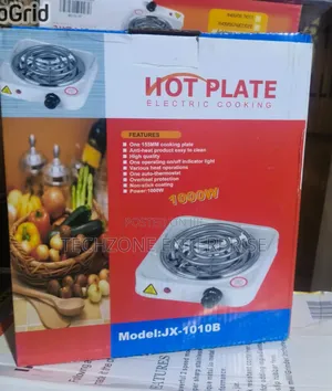 Electric Single Spiral Hotplate With 1000 Watts