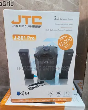 JTC Mtungi 2.1ch Home Theatre Bt/Fm/Usb-12,000 Watts -System 