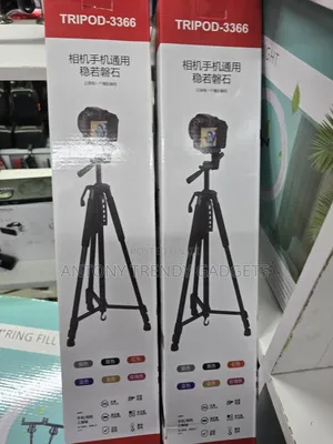 Phone Tripod With Phone Holder Model 3366