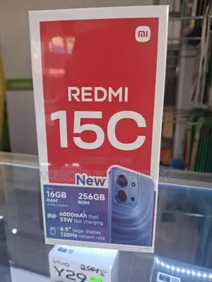 New Xiaomi Redmi 15C 4G 256 GB Blue