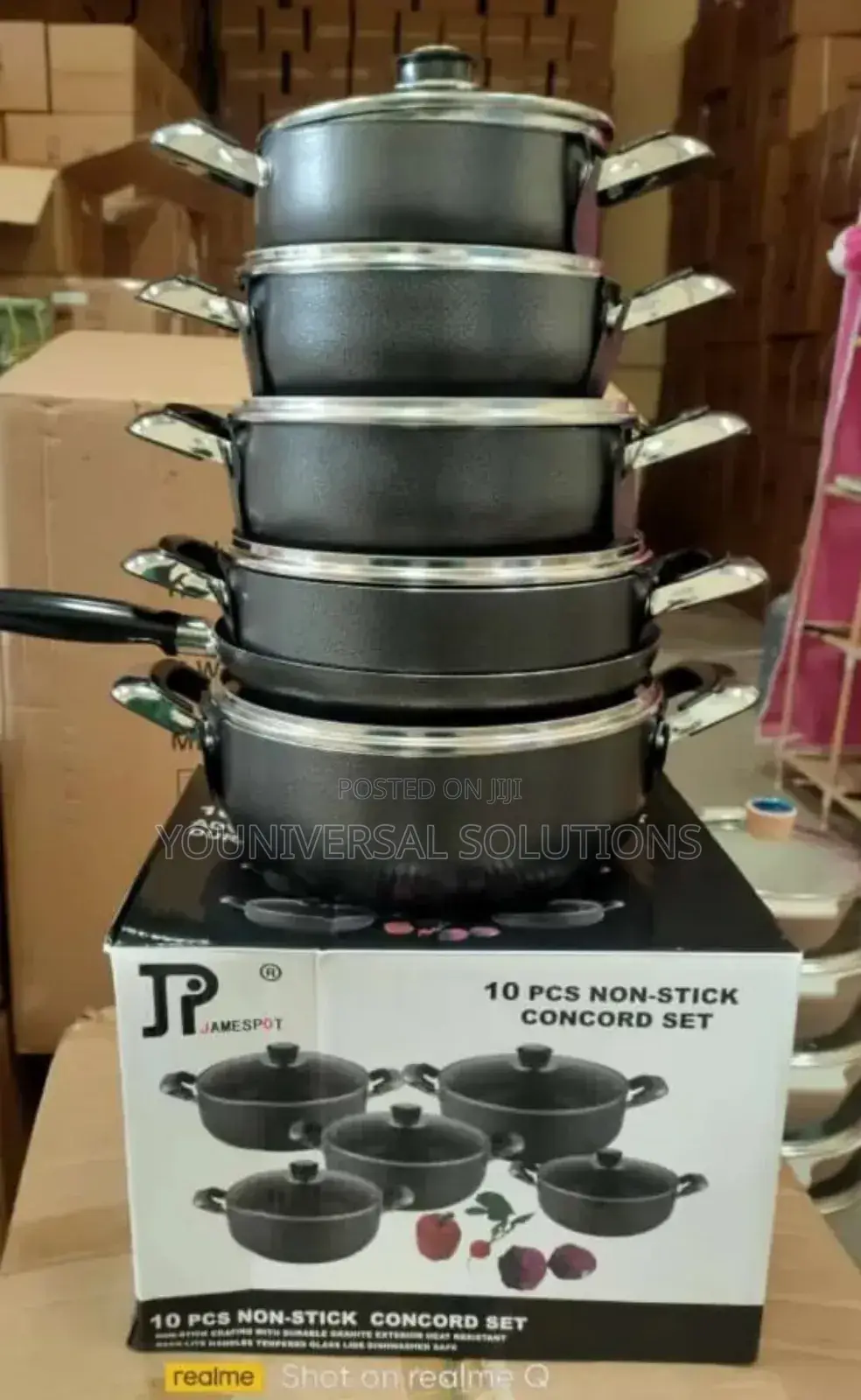Nonstick Sufuria Cookware Set