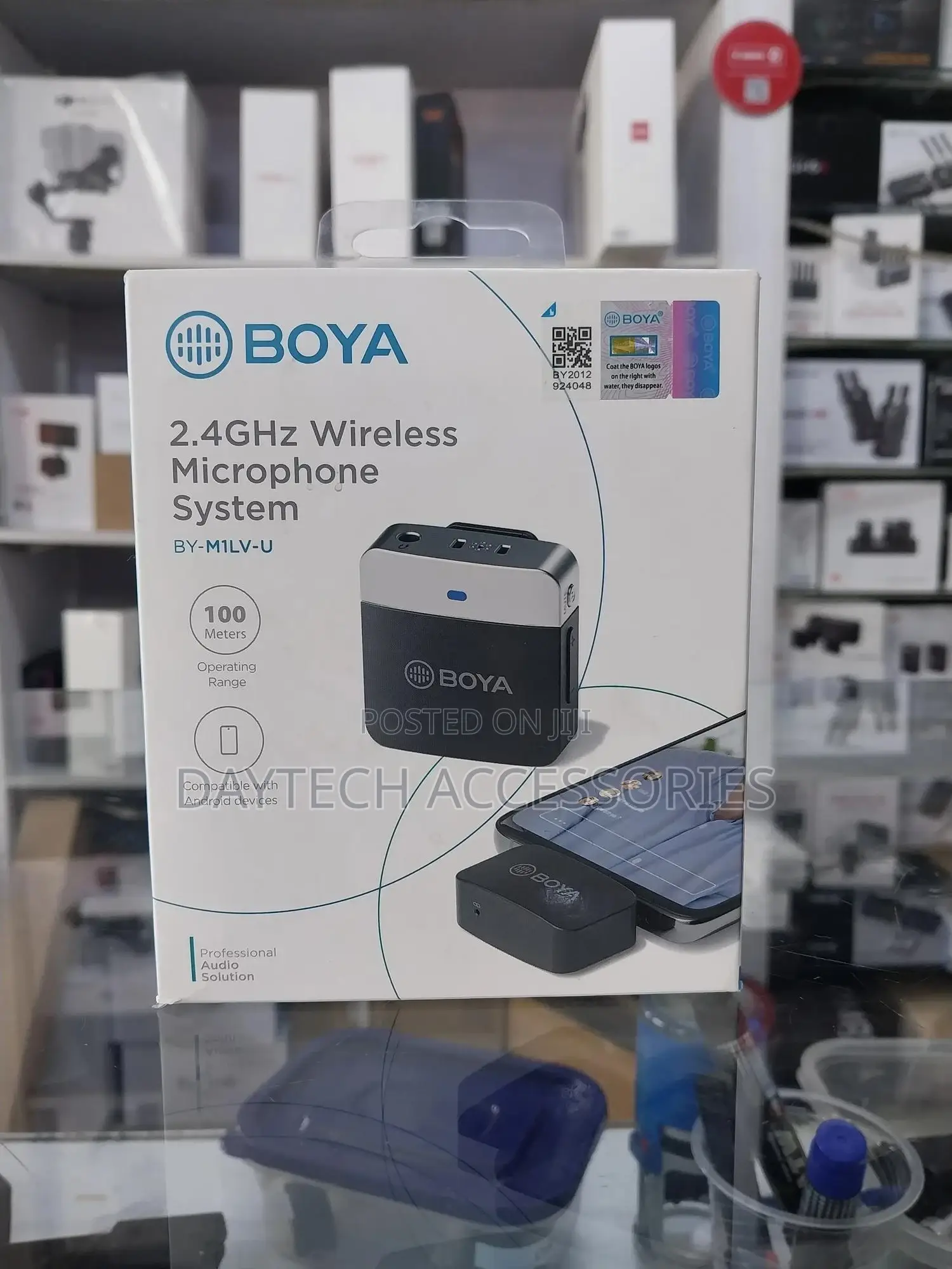 Boya by-M1lv-U Wireless Microphone for Android/Usb Type-C - 2.4ghz