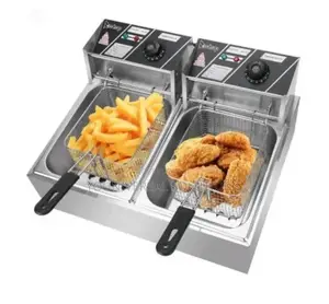 Double Deep Fryer 6l+6l Globalstar