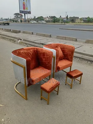 New Design Pedicure Set, Burnt Orange/ Cream 