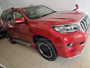 Toyota Land Cruiser Prado 2019 Red