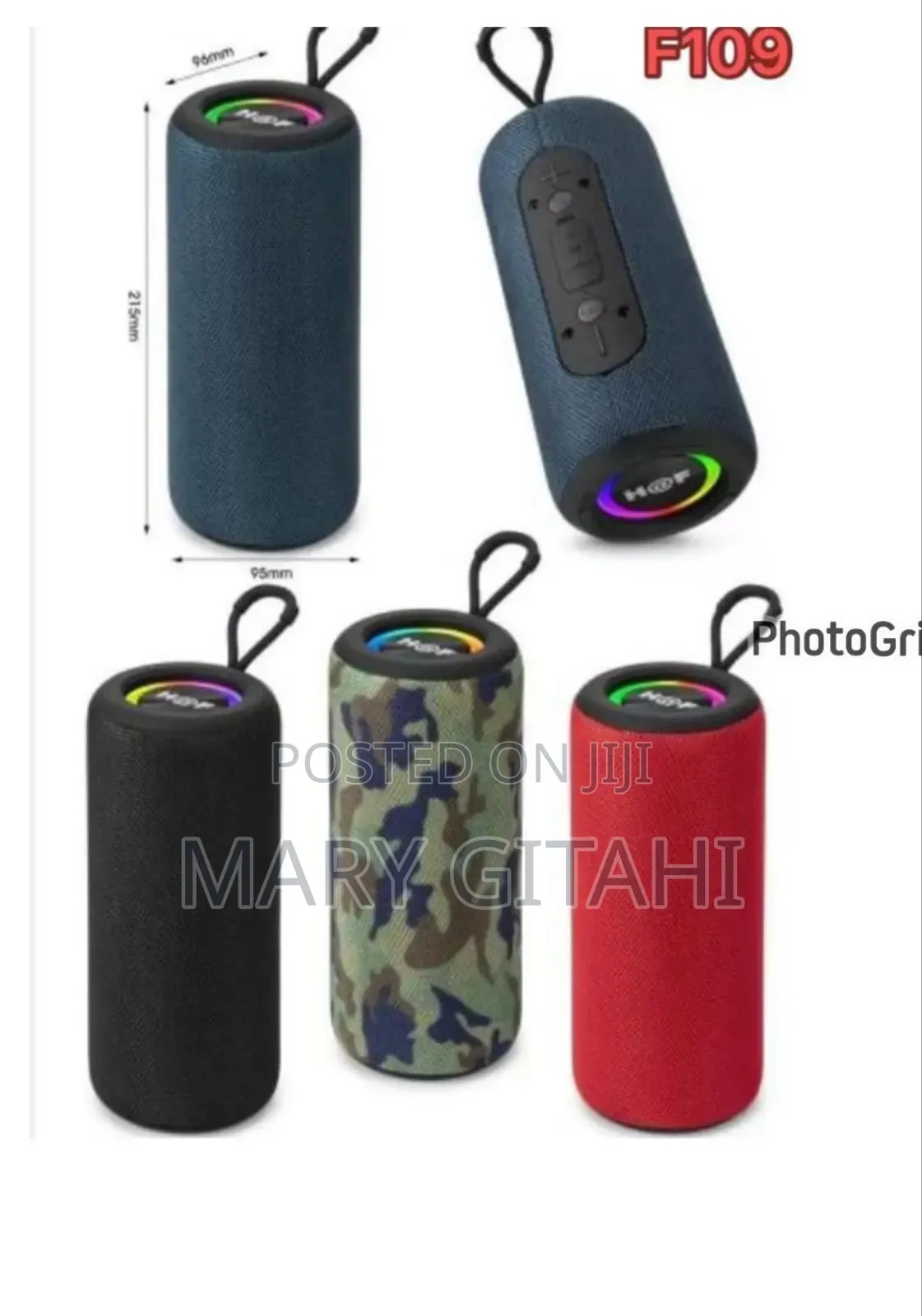 F109 Bluetooth Wireless Speaker