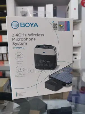 Boya by-M1lv-U Wireless Microphone for Android/Usb Type-C - 2.4ghz