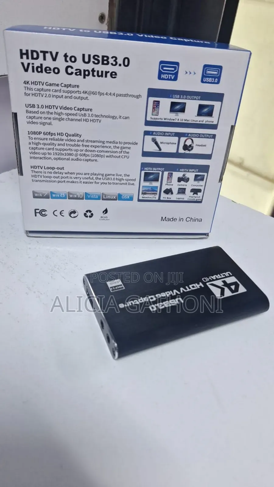  Hdmi to Usb3.0 Video Capture