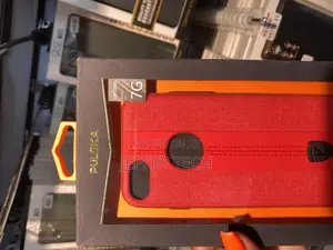Rdish Puloka Brown Logo Cut Leather Case for Apple 7g