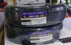 Rg59 Cable With Power 100m(Cctv Cable)