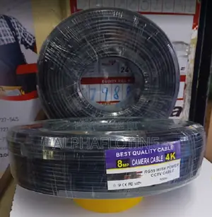 100m Coaxial Cable With Power and Rg 59 100m CCTV Cable