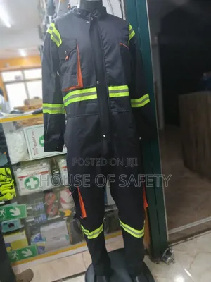 Green Reflective Cargo Overall