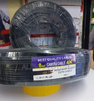 High-Quality Video, Power R-59 With Power CCTV Cable