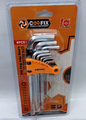 Professional Allen's Keys/9 Piece Allen Key