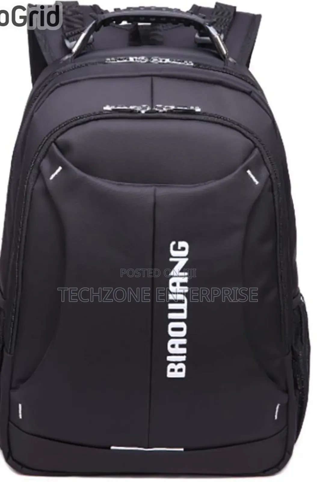 Black High Quality School Back Bag