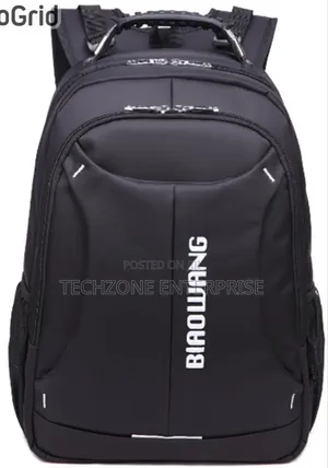 Black High Quality School Back Bag