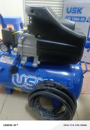 Usk Air Compressor + Pipe