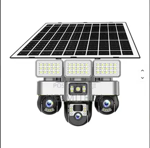 4g Sim Card Solar Camera 3 PTZ 3 Screen 6mp