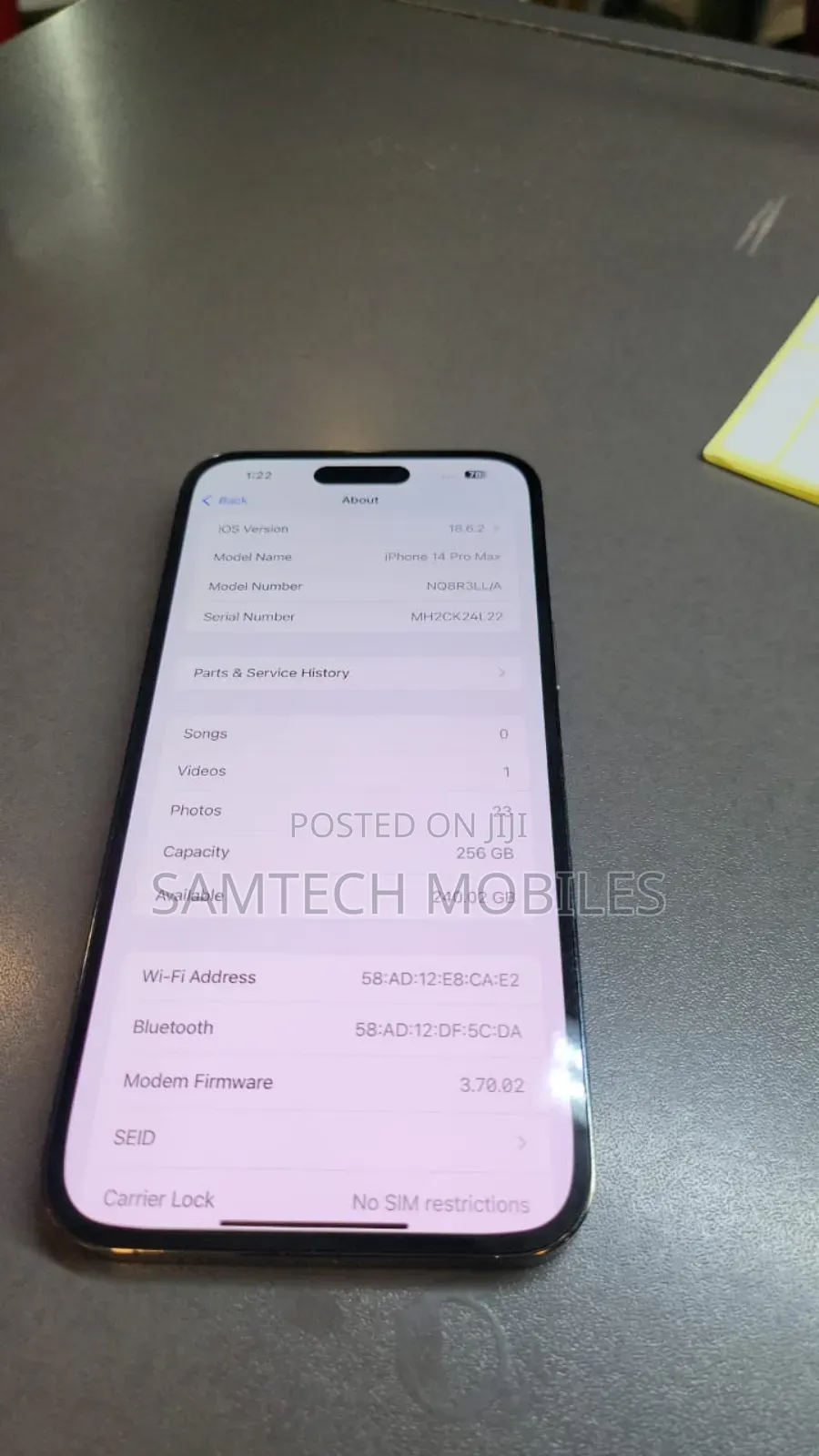 Apple iPhone 14 Pro Max 256 GB Purple