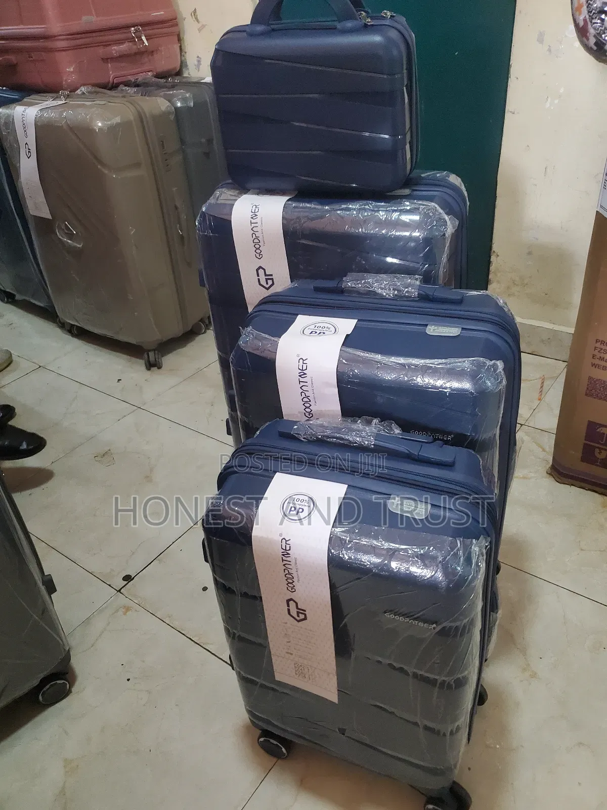 4 in 1 Unbreakable Rubber Suitcase