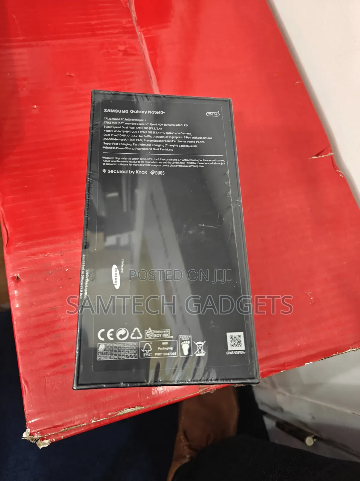 New Samsung Galaxy Note 10 Plus 5G 256 GB Silver
