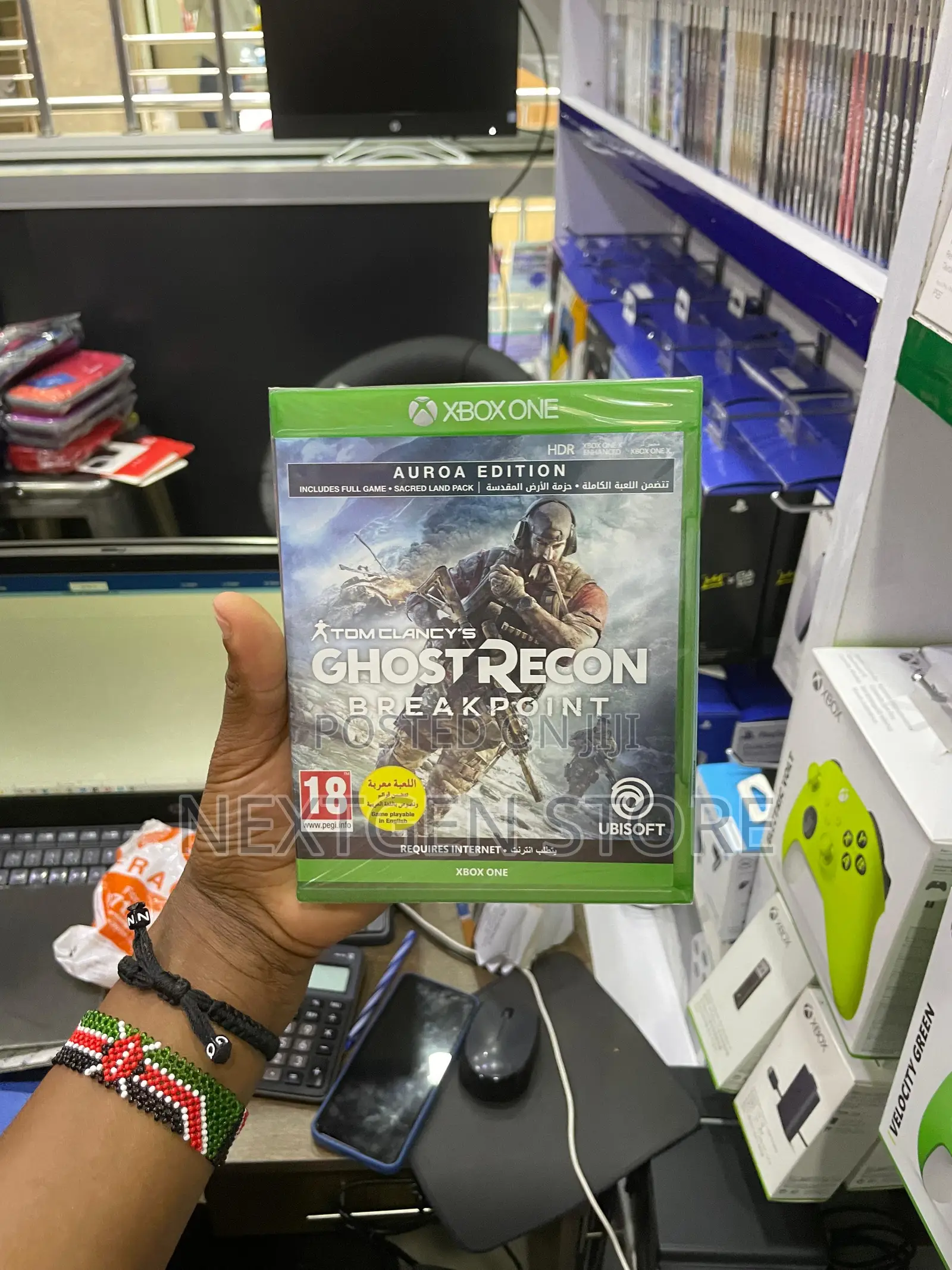 Tom Clancy's Ghost Recon Breakpoint Auroa Edition for Xbox One.