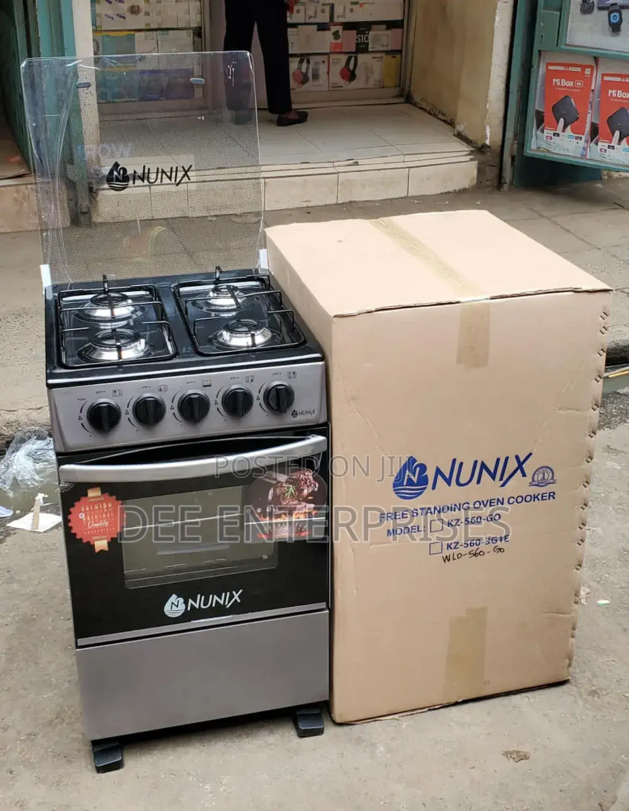 Nunix 50*55 Full Gas Standing Cooker